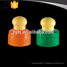 28/410 colored plastic bottle cap push pull cap